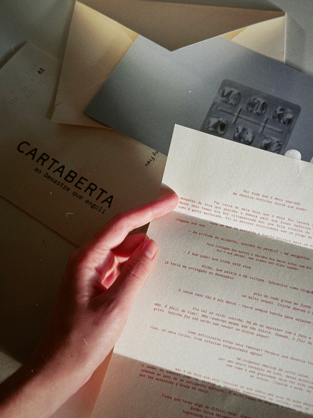 Cartaberta ao Desastre que engoli - Edição IV avulsa